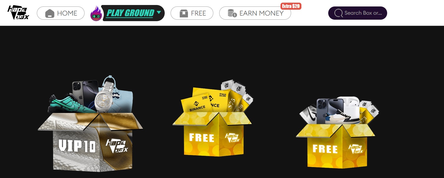 Foto do site oficial da hapabox
