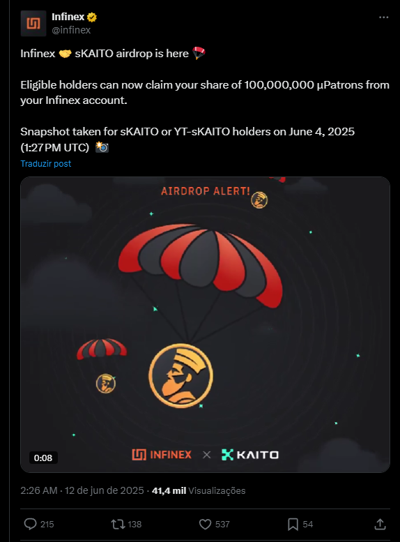 Airdrop S-Kaito