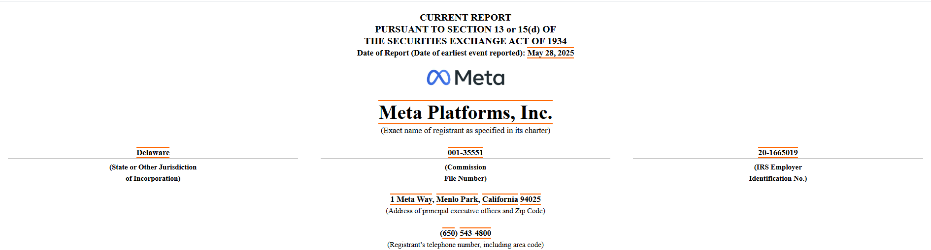 Reserva de Bitcoin na Meta