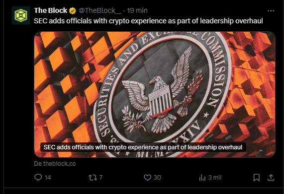 SEC criptomoedas