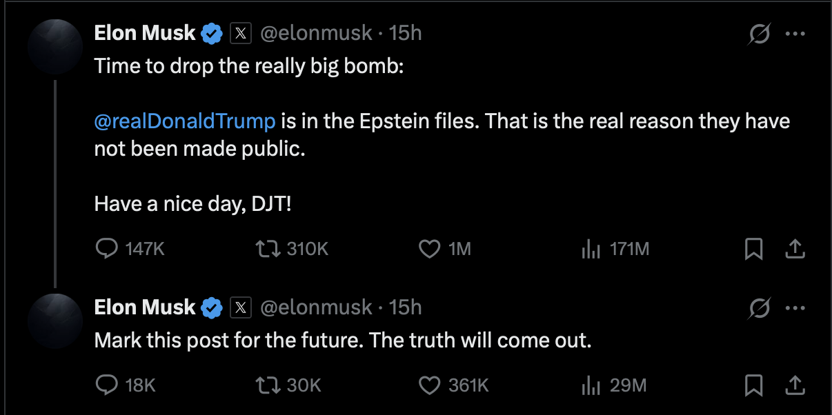 Musk x Trump.