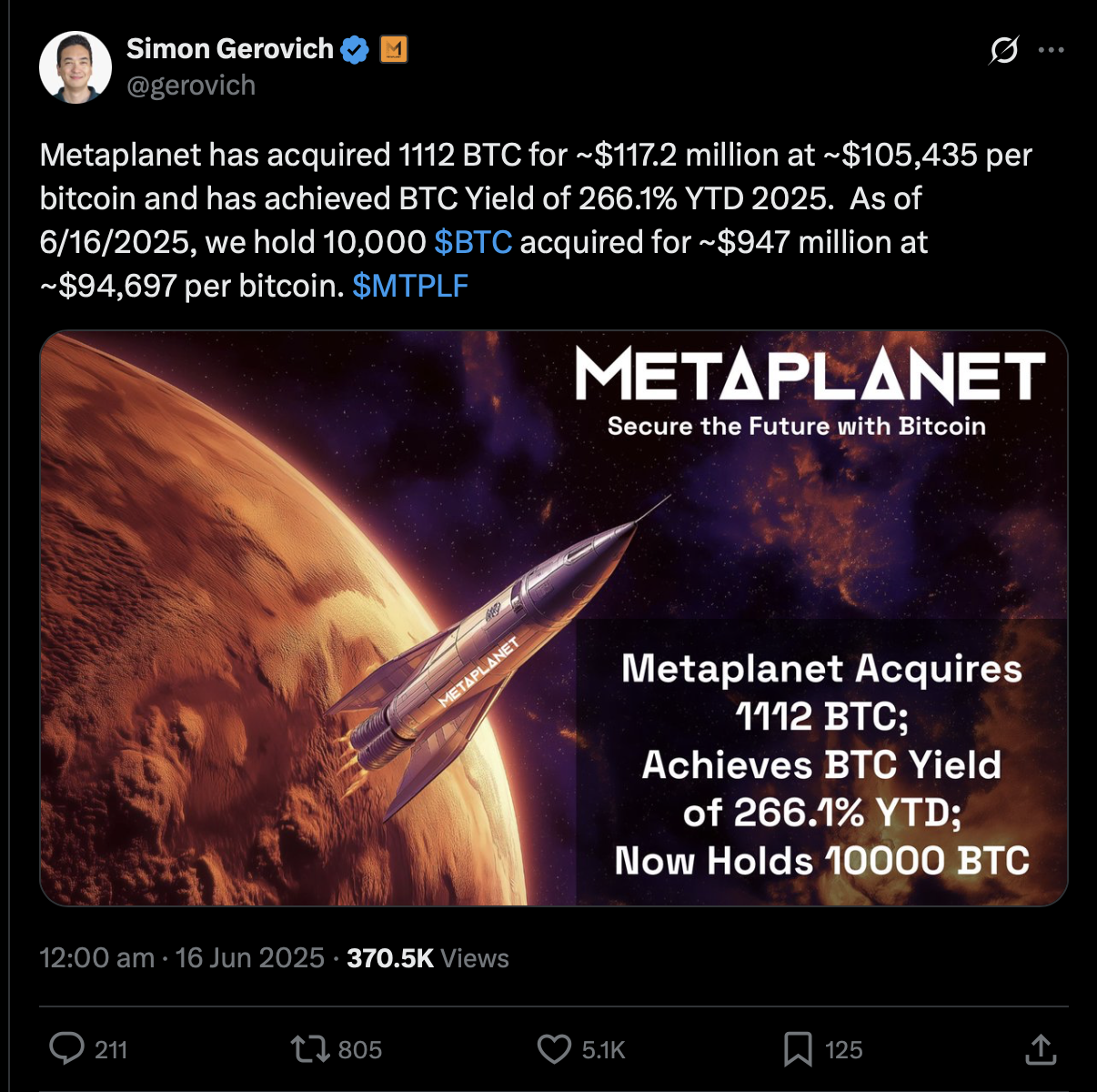 Metaplanet.