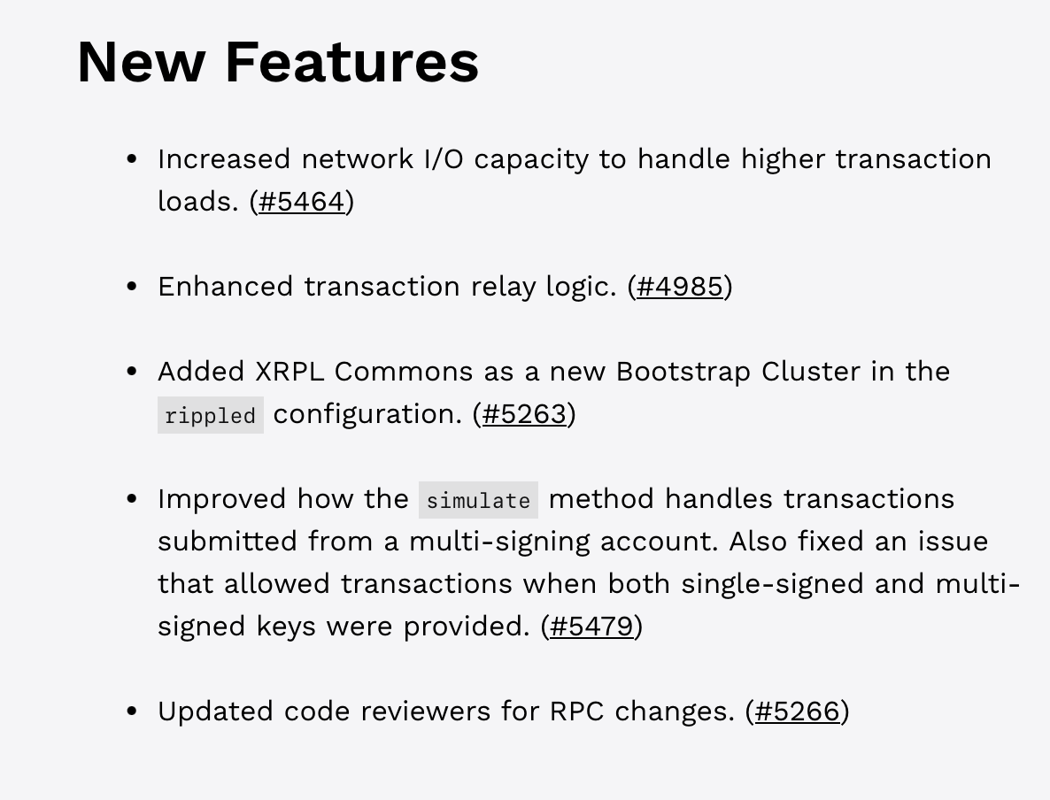 XRP Ledger.