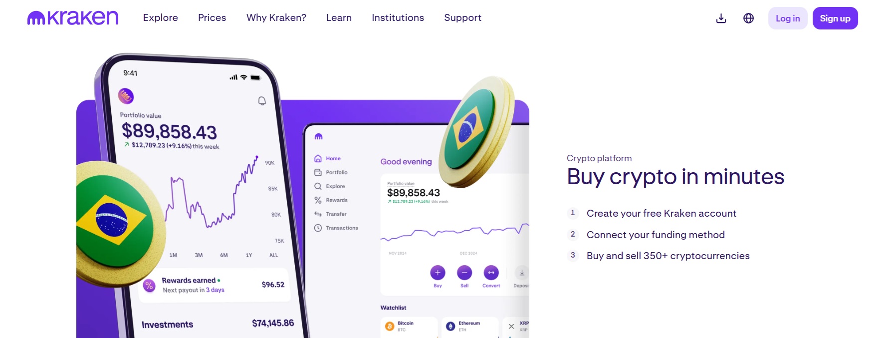 Kraken exchange p2p