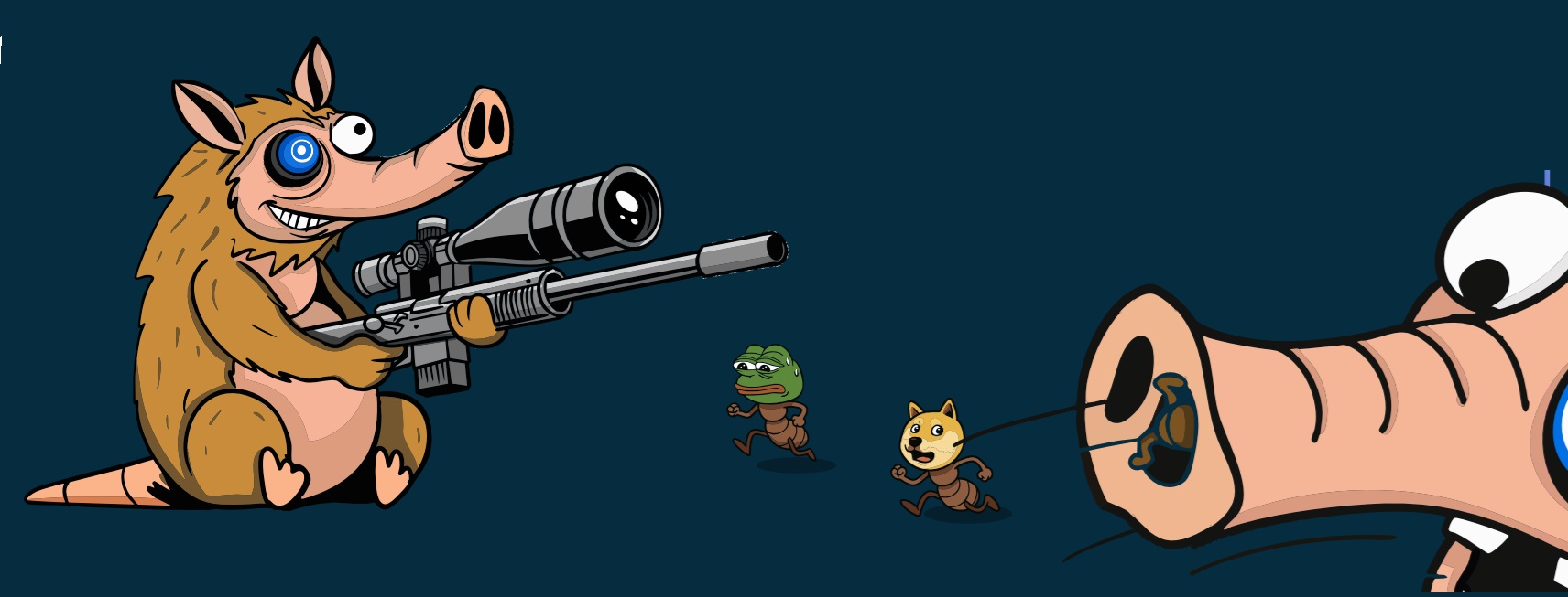 imagem ilustrando o simbolo da pre-venda snorter bot
