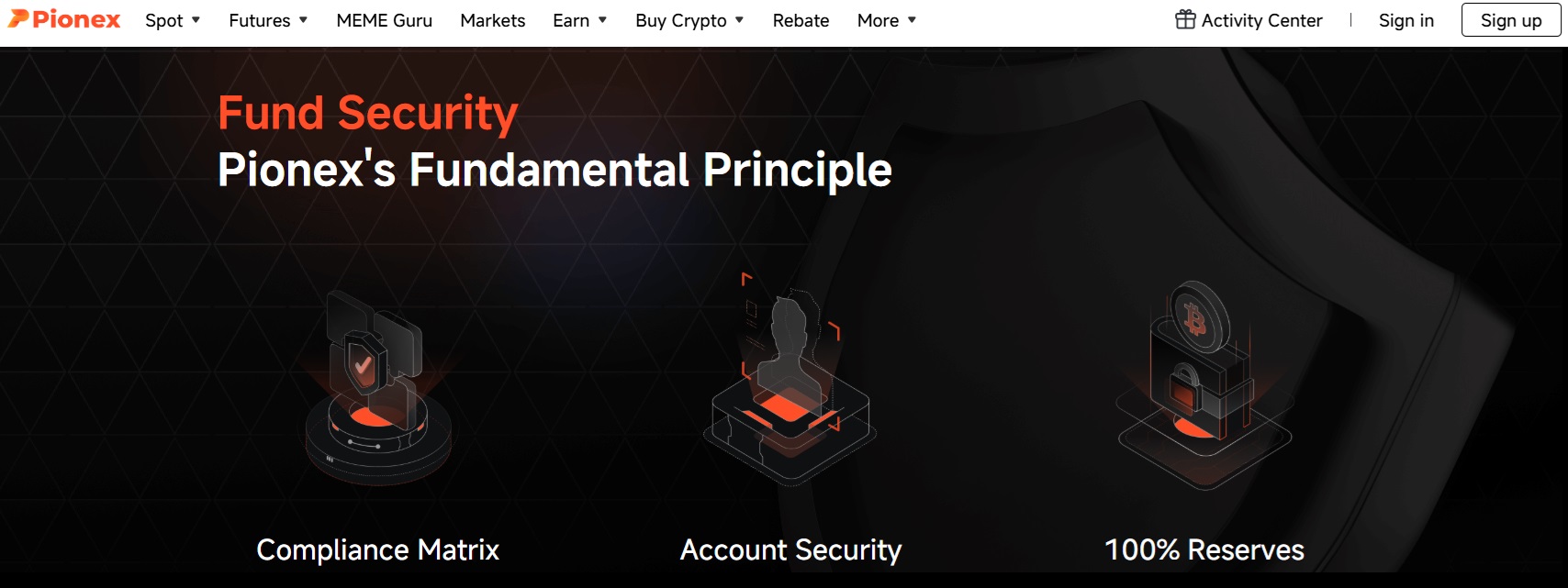 site oficial pionex
