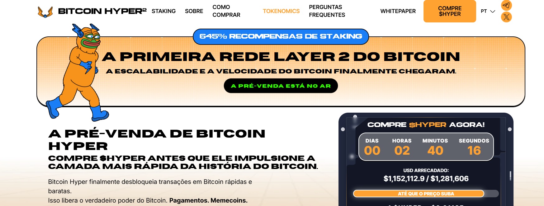 pre venda bitcoin hyper