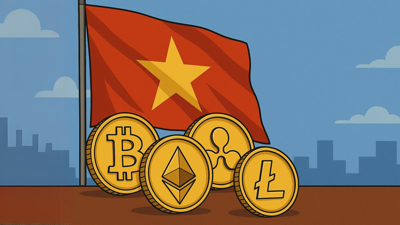 Vietnã aprova lei que legaliza as criptomoedas