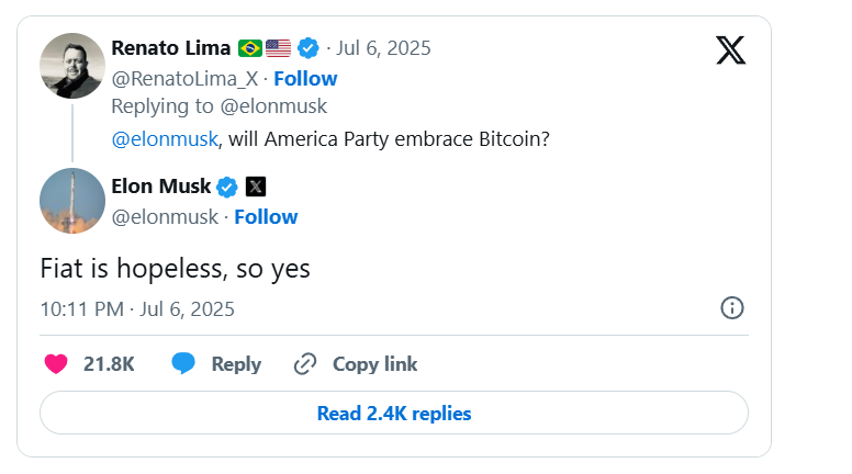 Elon Musk Bitcoin