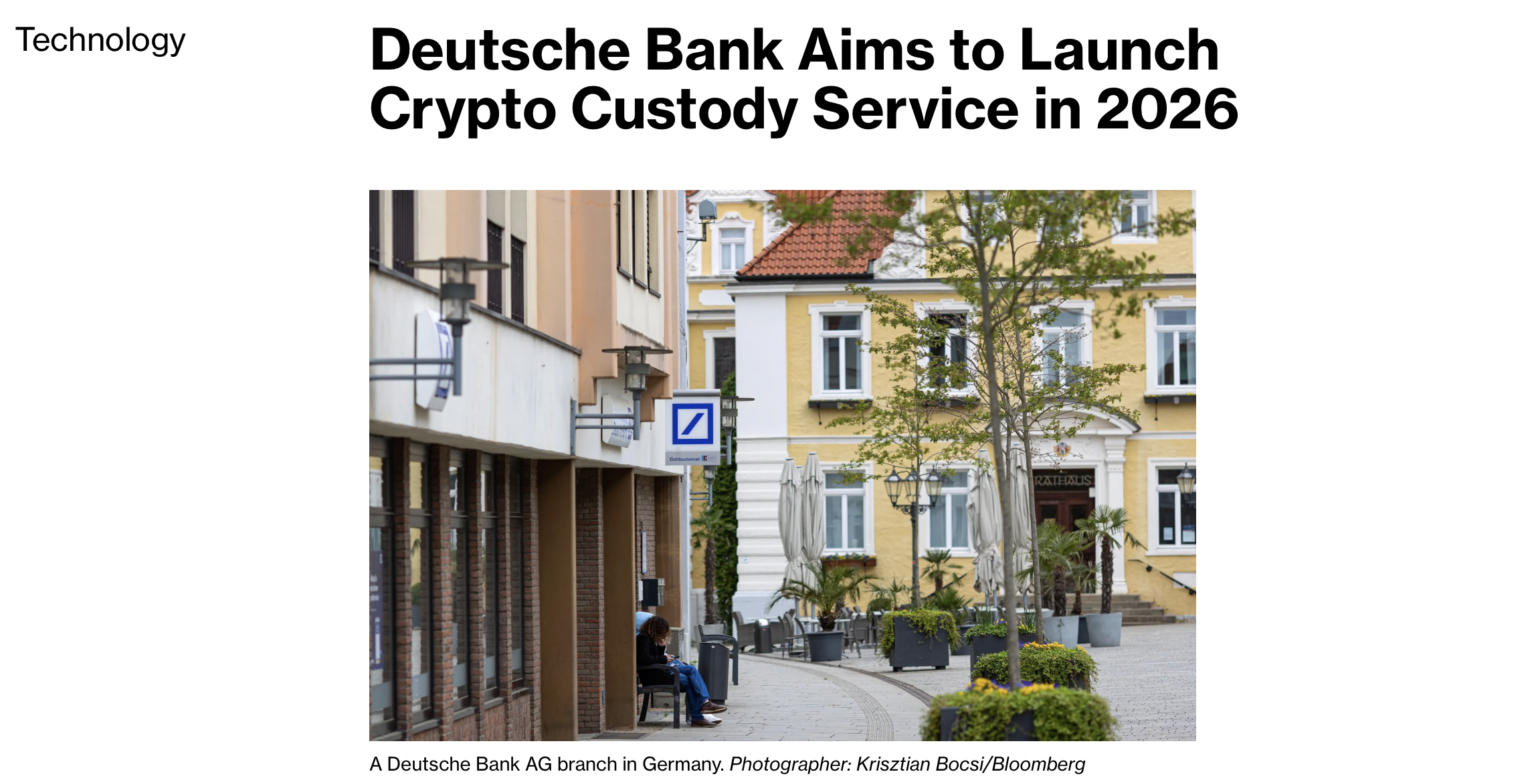 Deutsche Bank.