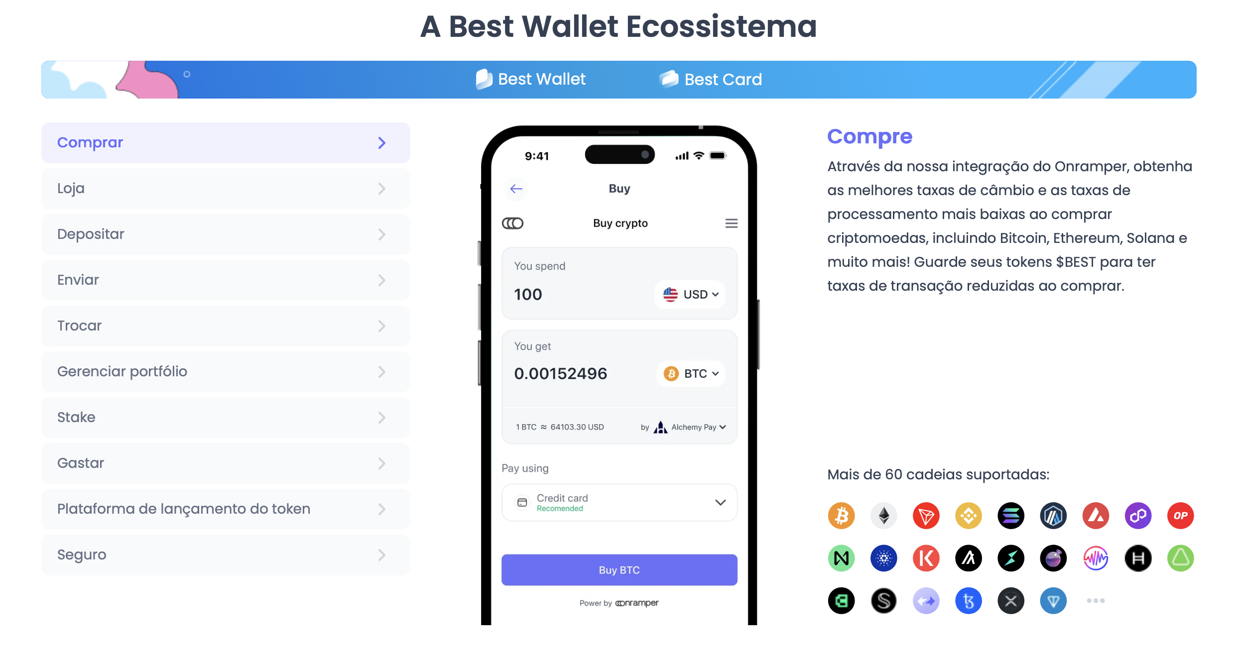 Ecossistema Best Wallet.