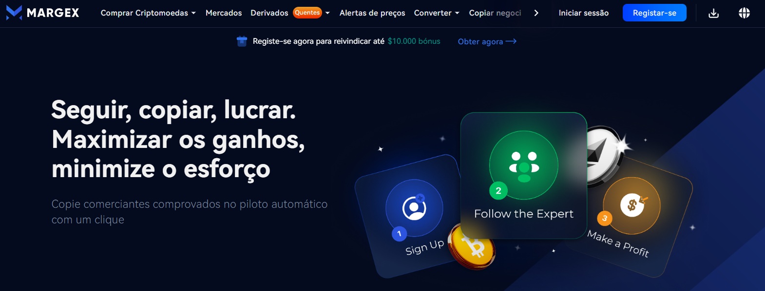 plataforma de copy trading margex