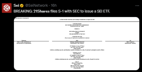 ETF SEI