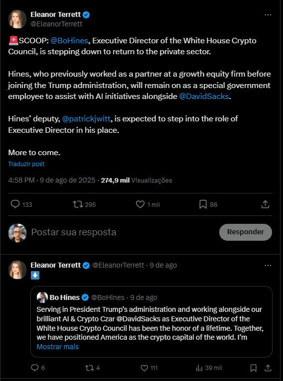 Conselho de criptomoedas