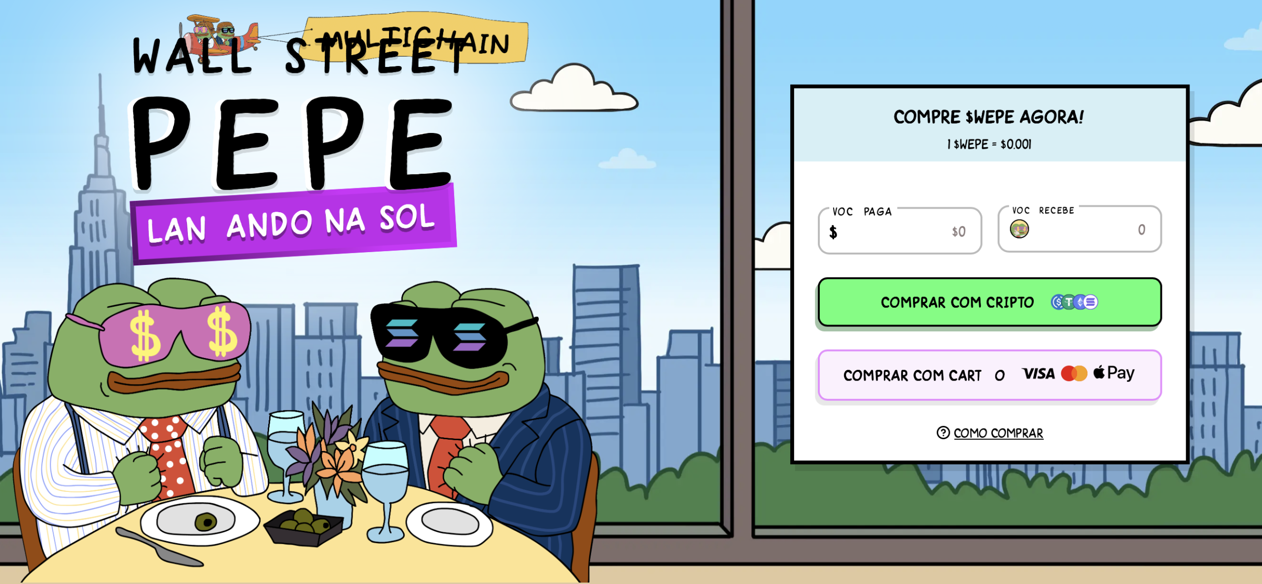 Wall Street Pepe.