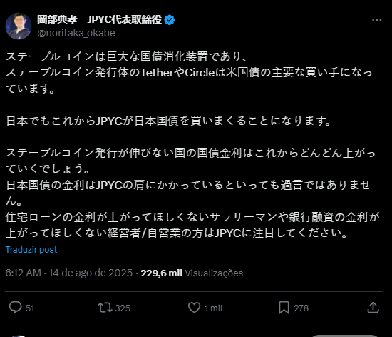 Stablecoin Japão