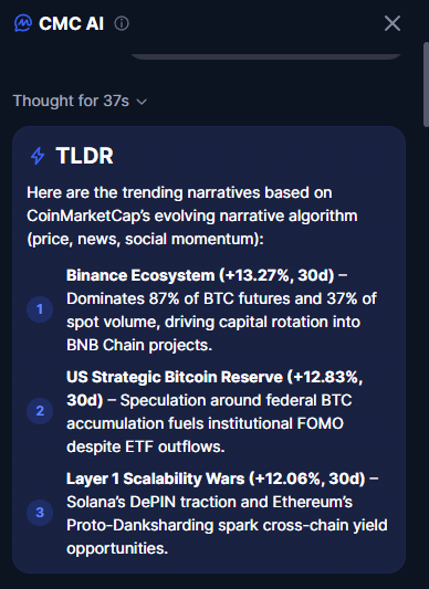 Tendências do mercado cripto