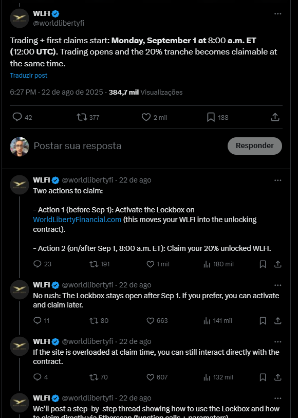 Trump e criptomoedas