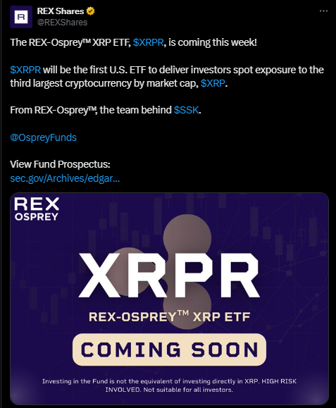 ETF de XRP