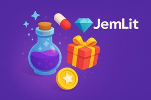 JemRush une estratégia e emoção nas caixas misteriosas