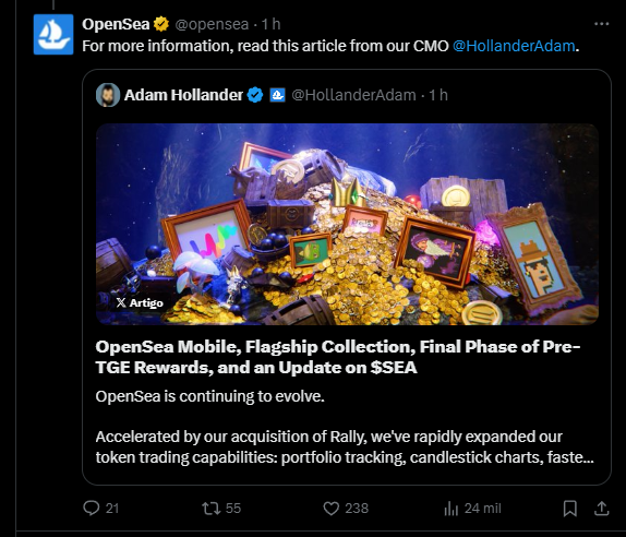 OpenSea NFTs