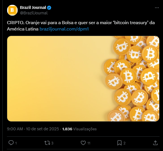 Orange Bitcoin