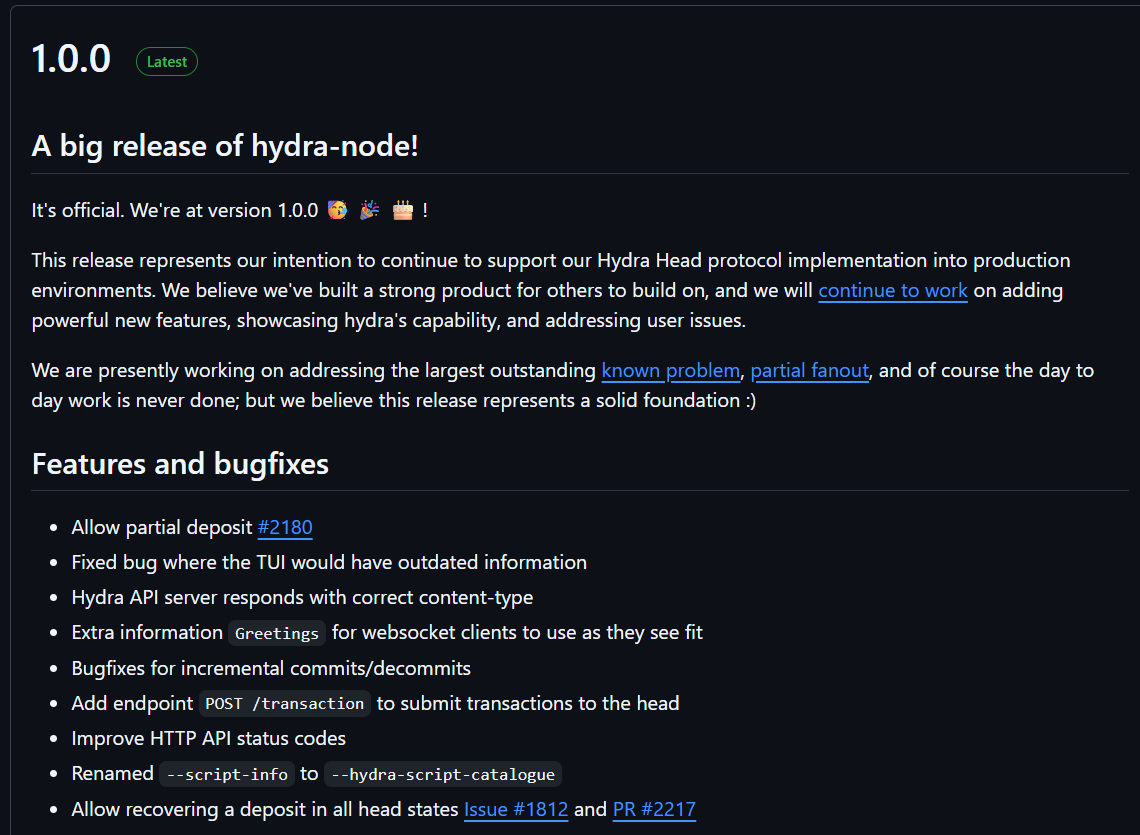 Cardano Hydra