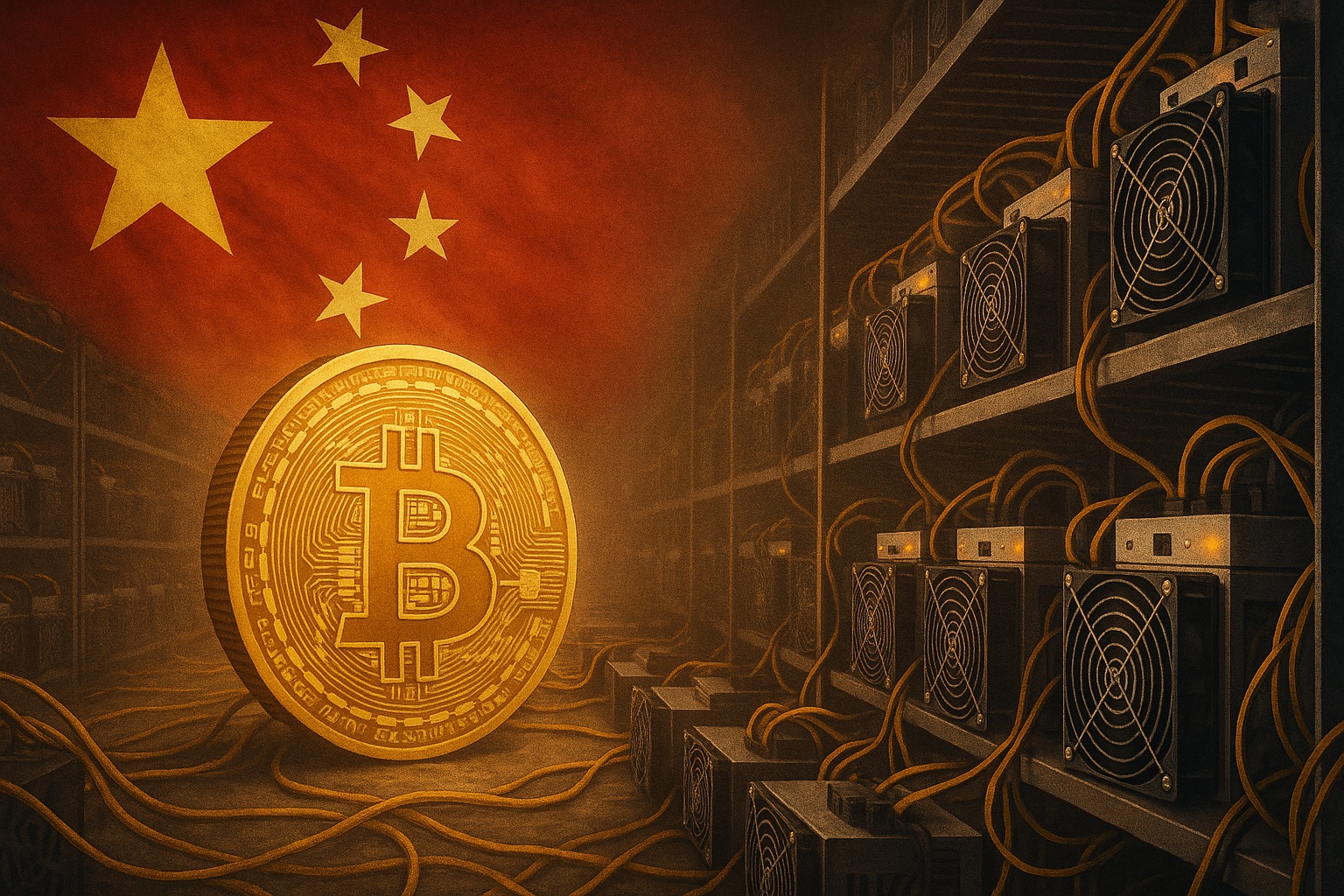 China volta a ser gigante da mineração de Bitcoin