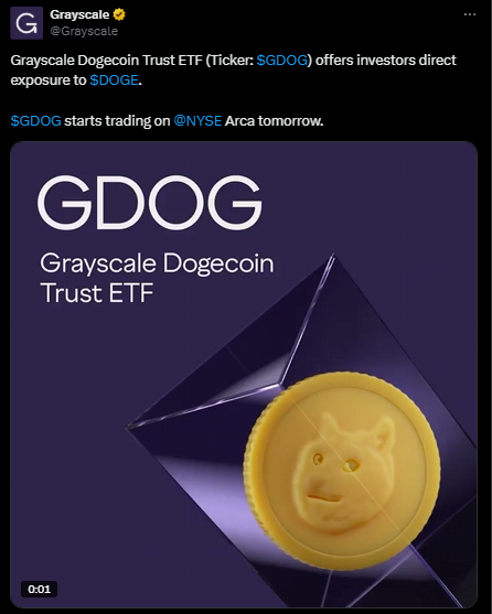 Grayscale ETF Doge
