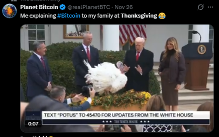 Thanksgiving Bitcoin