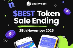 Best Wallet anuncia reta final da pré-venda após levantar US$ 16,7 milhões