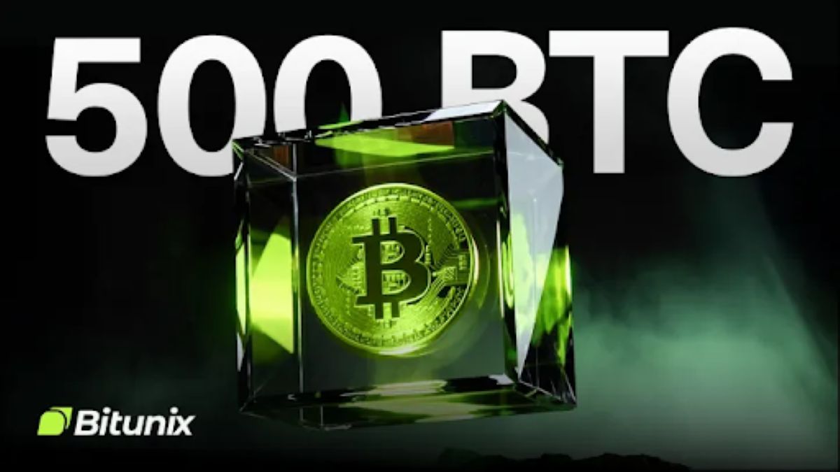 Bitunix 500 BTC