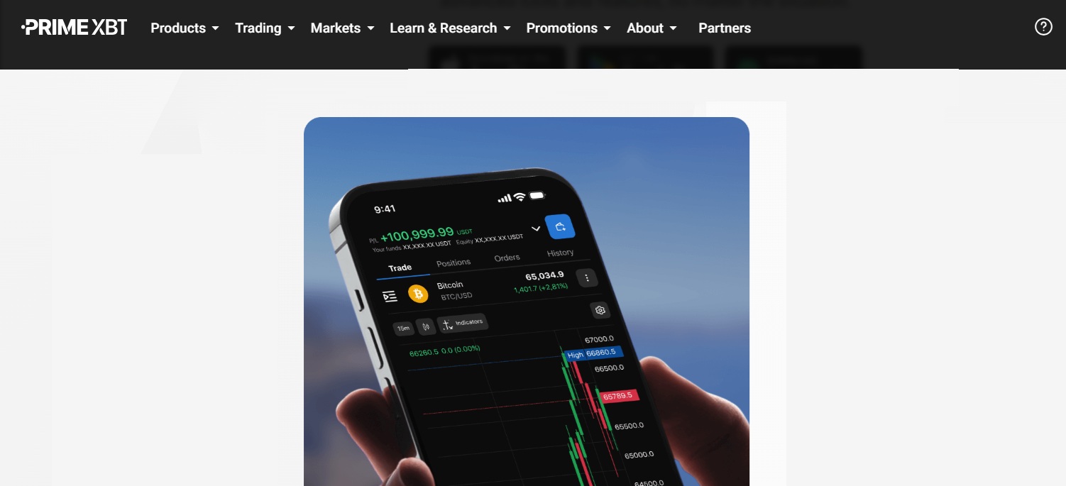primexbt corretora trading margem