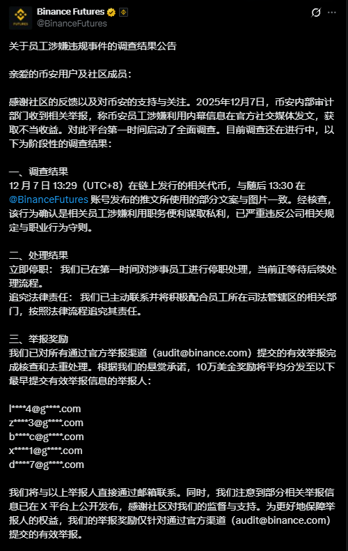 Manipulação de mercado Binance