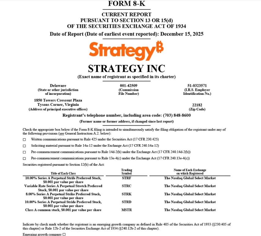 Strategy compra Bitcoins