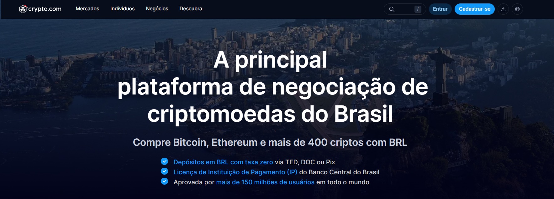 licenca crypto.com corretora no brasil