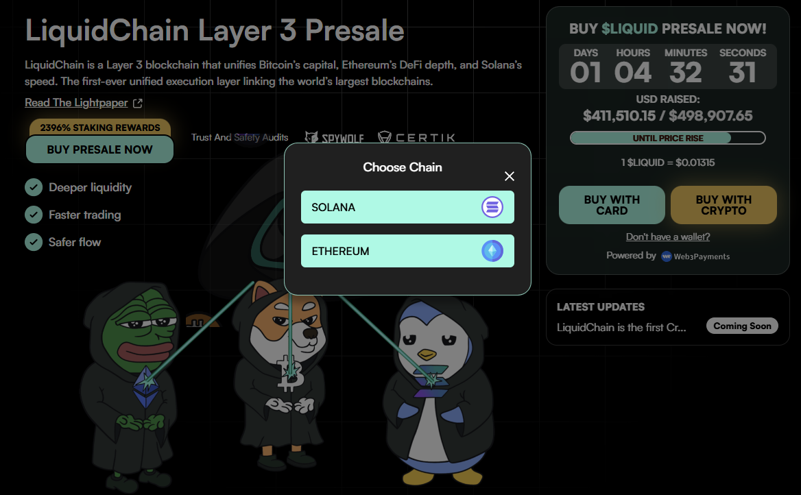 Pré-Venda LiquidChain