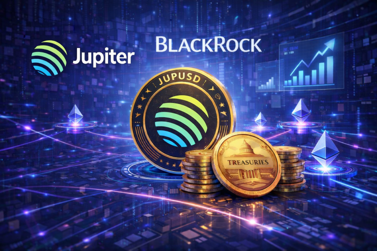 Jupiter lança JupUSD com lastro da BlackRock e mira liquidez DeFi