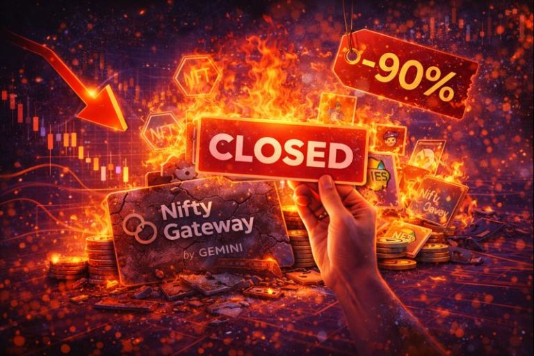 Nifty Gateway vai encerrar operações e expõe retração do mercado NFT