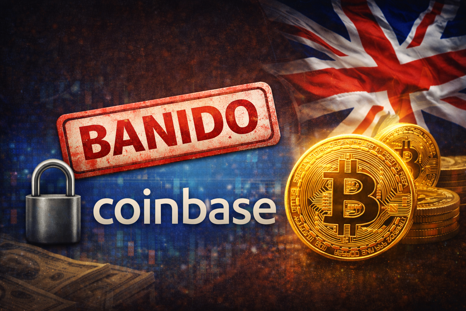 Reino Unido bane anúncios da Coinbase e aperta cerco ao setor