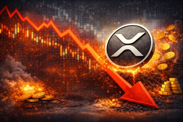 XRP despenca 7% e liquida US$ 70 mi em posições compradas