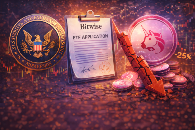 Planos da Bitwise para ETF spot de Uniswap colocam UNI no radar institucional