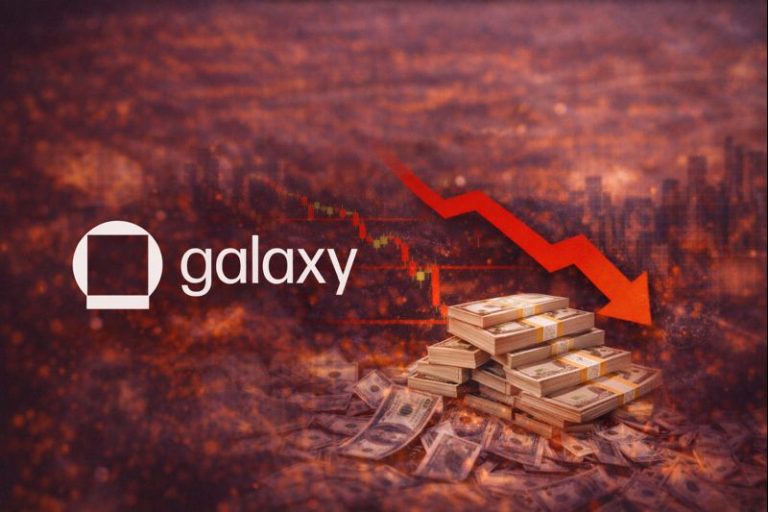 Ações da Galaxy Digital despencam após prejuízo de US$ 482 mi