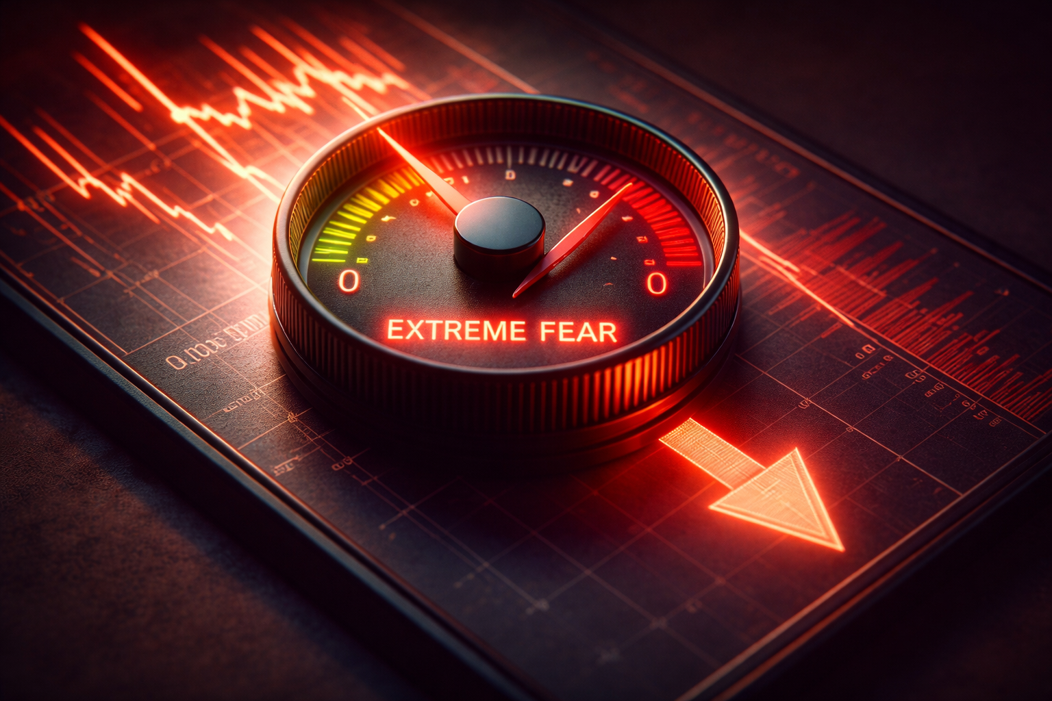 Índice de Medo crava mínima histórica enquanto RSI do Bitcoin atinge níveis de colapso