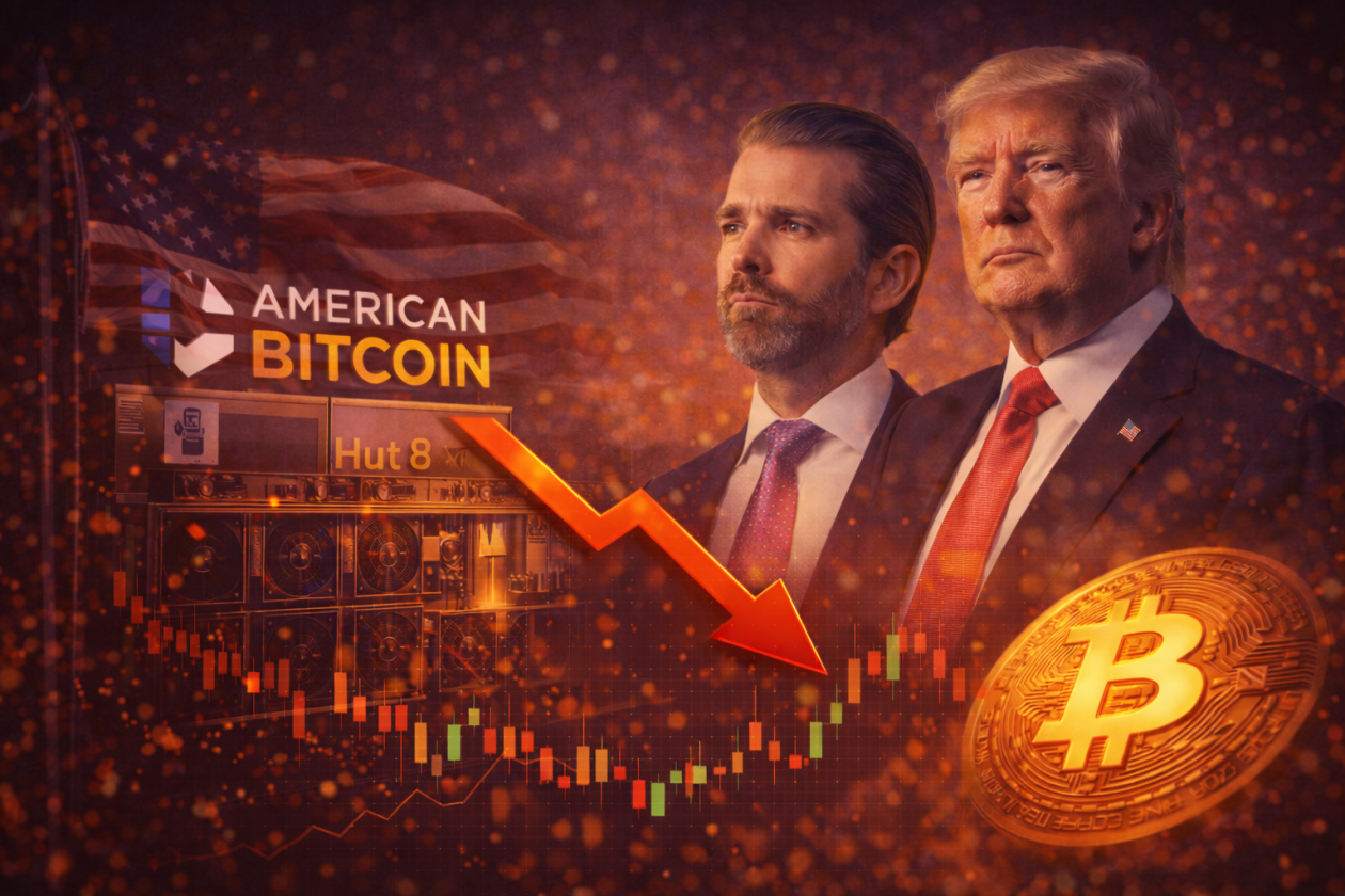 CHOQUE NO MERCADO! Mineradora de Bitcoin da FAMÍLIA TRUMP DESPENCA após derretimento cripto!