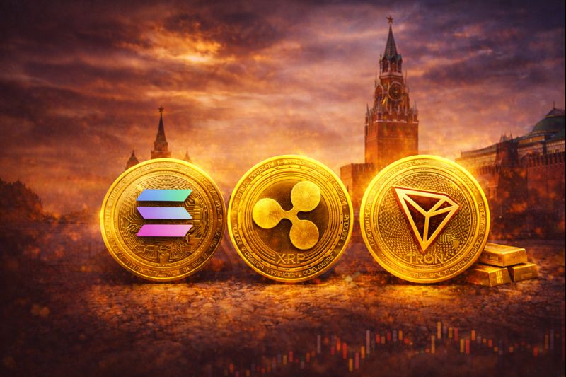 MOEX Solana, XRP e Tron