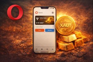 Opera Tether Gold