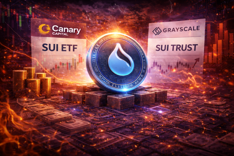 ETFs de SUI estreiam com volume fraco e baixa participação institucional