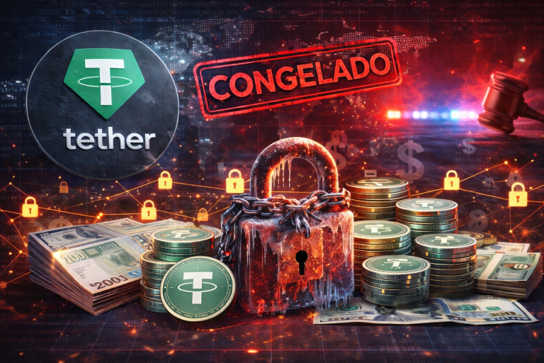 Tether congela US$ 4,2 bilhões em USDT e reacende debate sobre controle em stablecoins