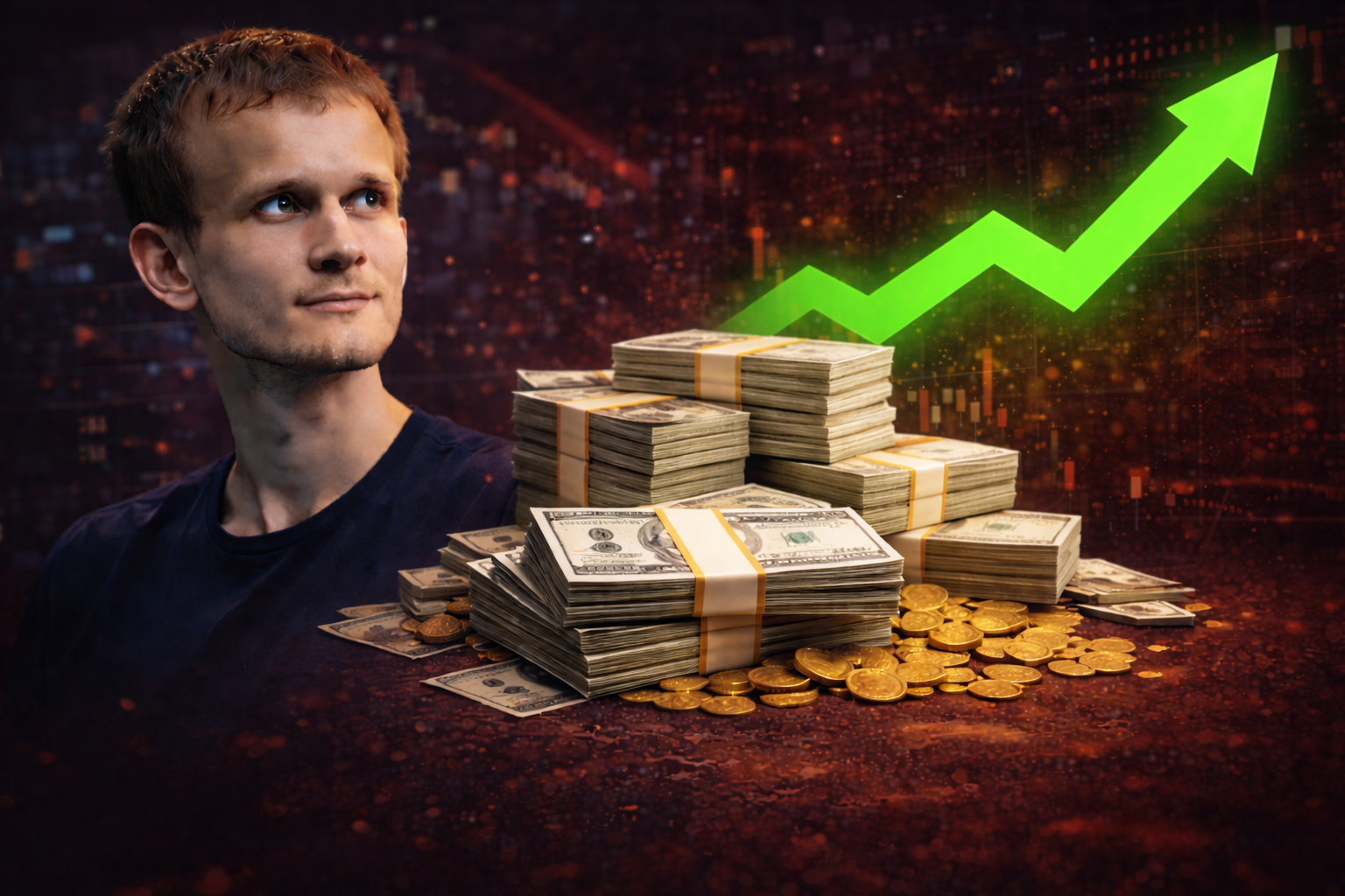 Vitalik Buterin vende US$ 7 milhões em cripto: o que o mercado precisa saber